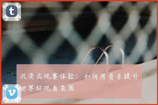 沉浸式观赛体验：如何用音乐提升世界杯观看氛围