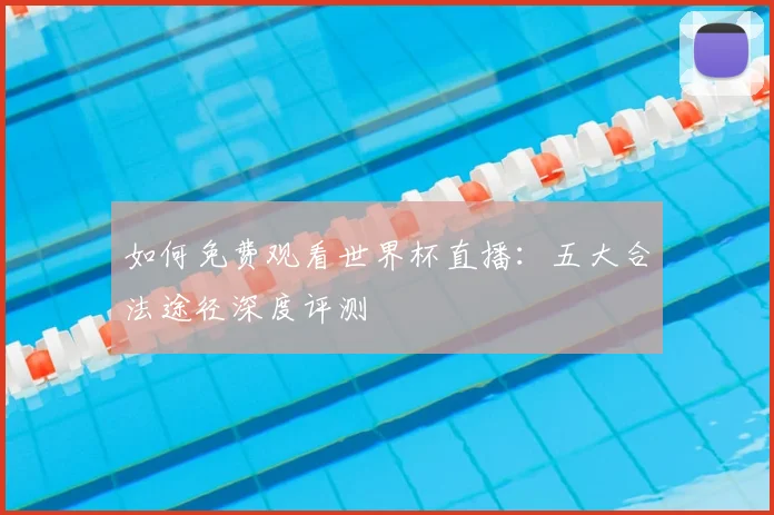 如何免费观看世界杯直播：五大合法途径深度评测